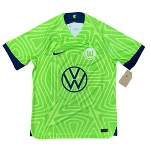 Nike VfL Wolfsburg Stadium Home Green Soccer Jersey, Size Medium DM1850-300 - Picture 1 of 2