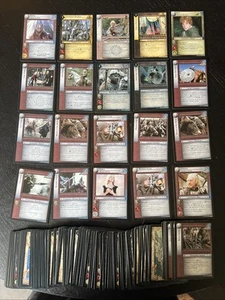 Lord of the Rings TCG CCG LOTR Return of the King Lot With Rares + Promo Card - Picture 1 of 6