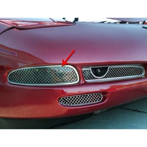 Rejilla marcadora frontal ACC para Chevy Corvette 1997-2004-malla láser pulida - Imagen 1 de 4