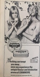 Erinmore tobacco print ad cut from a 1990 Magazine - Bild 1 von 1