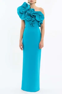 Rebecca Vallance Ella Gown; size AU 8 / US 4; as new; RRP $1199 - Picture 1 of 9