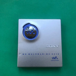 Sony Mini Disc Walkman Md Player Silver Model MZ-E510 no Battery Only Player - Picture 1 of 8