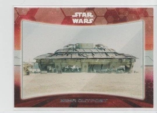 2015 Topps Star Wars The Force Awakens Series 1 Locations #4 of 9 Niima Outpost - Image 1 of 1