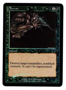 Magic the Gathering MTG Terror 160/350 Promo Foil inglese - Foto 1 di 2