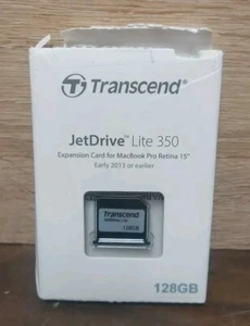 Transcend JetDrive Lite 350 128GB Expansion Card for MacBook Pro Retina 15'' - Afbeelding 1 van 1
