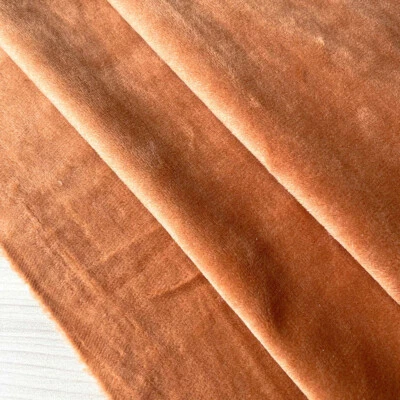 Solid Color Short Plush Velvet Fabric Polyester Material Super Soft Diy Handmade - Image 1 of 4