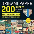 9780804853583 Origami Paper 200 Sheets Japanese Hiroshige Prints...ects Included
