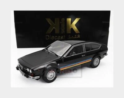 1:18 KK SCALE Alfa Romeo 2000 Gtv Turbodelta Black 1979 KKDC181094 - Immagine 1 di 2