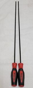 Snap-on Tools 24" Long #2 Philips and flat Soft Handle Screwdriver Red SGD424B 