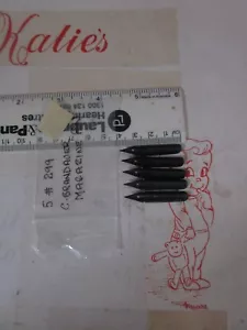 VINTAGE 5 #299 C BRANDAUER-MAGAZINE BLACK PEN NIBS+LISTING+LETTER+DRAW+MAGNA+ - Picture 1 of 2