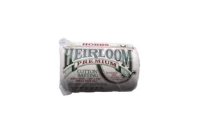 Hobbs Heirloom Premium Cotton Batting, King, White-King Size: 120" x 120'' - Picture 1 of 2