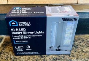Project Source 2.56-in White Integrated LED Modern/contemporary Vanity Light - Picture 1 of 3