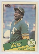 1985 Topps Traded Collector's Edition (Tiffany) Dusty Baker #4T