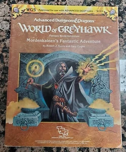 AD&D Mordenkainen's Fantastic Adventure - Greyhawk Adventure Module WG5 - Picture 1 of 12
