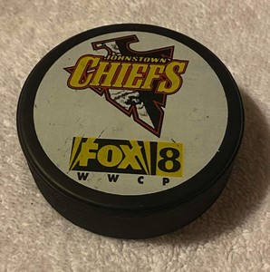 Johnstown Chiefs ECHL Collectible Hockey Puck
