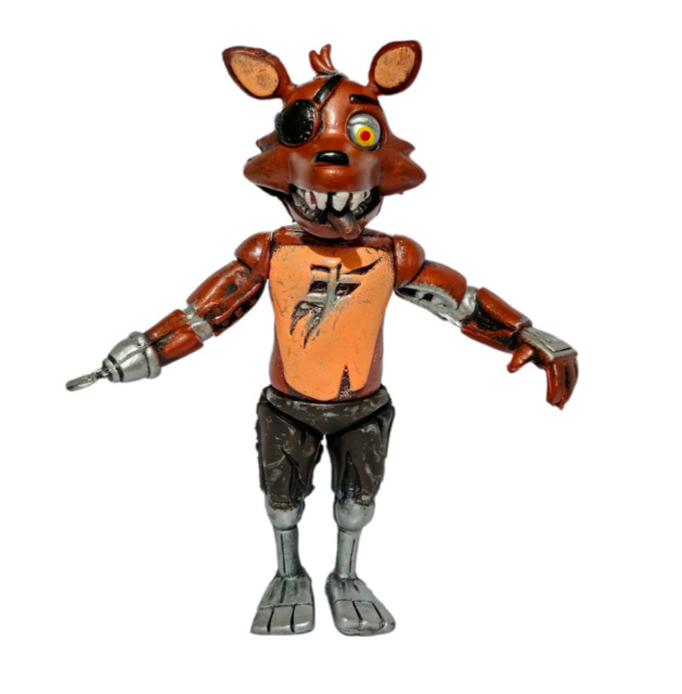 TOY MEXICAN FIGURE JUMBO FOXY FIVE NIGHTS AT FREDDY'S ANIMATRONICS 8 INCHES