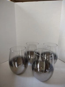 4 MCM SILVER FADE ROLY POLY VINTAGE GLASSES-DOROTHY THORPE STYLE - Picture 1 of 4