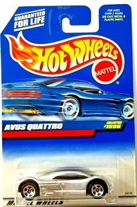 Hot Wheels Avus Quattro Collector #1096 Chrome 1999 1:64 Diecast - Imagen 1 de 2