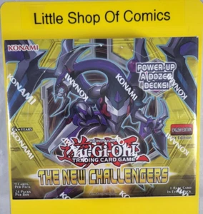 Yu-Gi-Oh! The New Challengers Sealed Booster Box 24 Packs 1st Edition English - Picture 1 of 7
