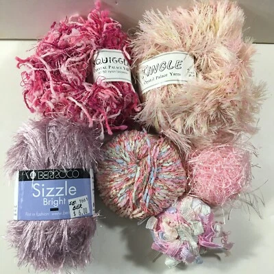 Lote Berroco Sizzle Bright, Crystal Palace Tingle & Squiggle & More Foto 1 de 4