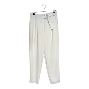 FOEVER NEW White High Waisted Straight Leg Trousers Size 8 NEW NO TAGS - Picture 1 of 3