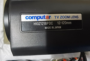 COMPUTAR  TV ZOOM LENS 1/2" 12-120mm f1.8 10X Motorized Zoom H10Z1218PDC