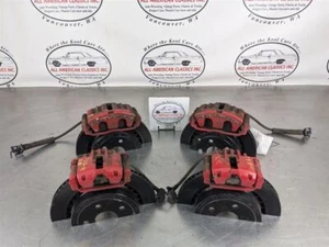 2005-13 C6 Corvette Red Brake J55 Brake Calipers/Carrier Set - Foto 1 di 18