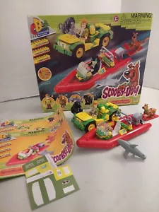 Scooby Doo Character Building Speedboat Jungle Blocks Minifigs - Picture 1 of 15