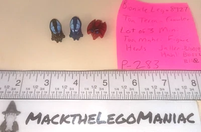 Bionicle Lego 8927 Mini Toa Mahri Figura Cabezas Solo Jaller BIO019 BIO022 BIO021 Foto 1 de 4