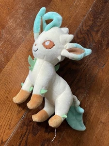 Leafeon Plush 2012 Pokémon Center Soft Toy Official Nintendo Game Freak 5” - Picture 1 of 8