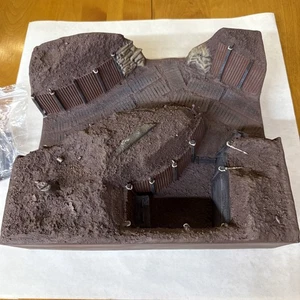 W Britain 51018 - WWI British Trench Section No.5, Latrine beschädigt siehe Fotos - Bild 1 von 11