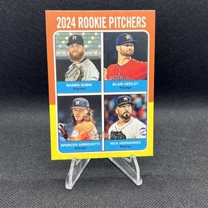 Dublin/Henley/Arrighetti/Hernandez Rookie 2024 Topps Heritage High Number #619 - Bild 1 von 2