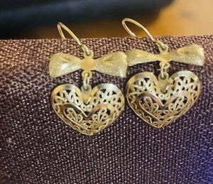 14k yellow gold Vintage earrings - Picture 1 of 4