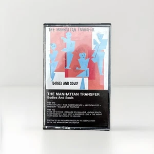 MANHATTAN TRANSFER Cassette Tape BODIES AND SOULS 1983 Jazz Pop Vocal Rare - Picture 1 of 5
