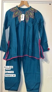 Girls' Pakistani Asian 2 Piece Set-brand new- size 14-15 years - Picture 1 of 6