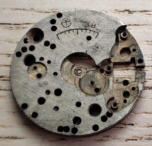 Eberle - Tavannes 38 main plate - 23.5 mm - for parts and spares - Picture 1 of 4