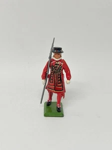 Vintage 1990 W. Britains LTD England H/P Ceremonial British Soldier Figur - Bild 1 von 5