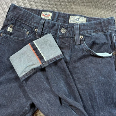 AG Kurabo Japanese Selvage Denim 30x34 (fits 28x29) Rare USA Modern Slim Tellis - Image 1 of 4