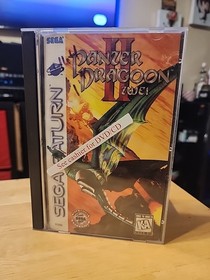 Panzer Dragoon II Zwei Sega Saturn CIB complete W/ Registration Card