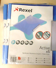 Rexel Active Tab Folders - Blue - 5 x packs of 5 ~ NEW