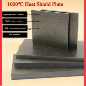 Temperature Resistance 1000℃ Heat Shield Mat Protect Fibreglass Sheet Mould DIY - Picture 1 of 11