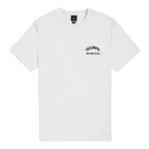 MTSS22029 TRIUMPH CASTLE T-SHIRT IN WEISS - Bild 1 von 2