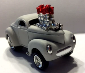 MUSCLE MACHINES GASSER 1941 41 WILLYS COUPE LIMITED EDITION -- 1/64 DIECAST - Bild 1 von 3