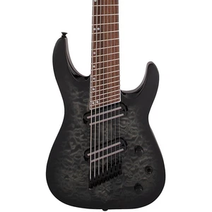 Jackson X Soloist Arch Top SLATX8Q MS 8-String Multi-Scale Guitar T Black Burst - Picture 1 of 5