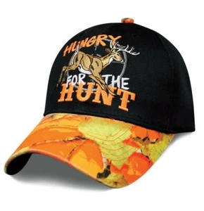 Deer Hunters Hunting Hungry for the Hunt Hat Cap Baseball Style - Picture 1 of 1
