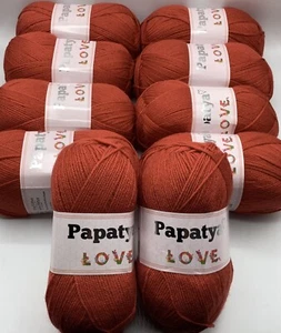 Papatya Love Double Strickgarn 10 x 100 g Knäuel -3060 - Bild 1 von 7
