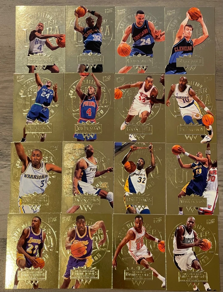 1995-96 Fleer Ultra Basketball Gold Medallion Edition Complete Your Set, U Pik 1 - Image 1 of 2