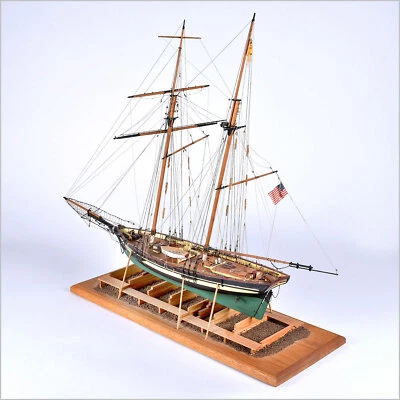 Model Shipways PRIDE OF BALTIMORE 2 1:64 SCALE MS 2120 WOOD SHIP MODEL KIT - Immagine 1 di 4