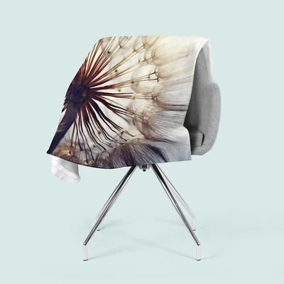 Foto-Kuscheldecke Pusteblume bedruckte Wohndecke mit Motiv Fleece nach Maß - Bild 1 von 2