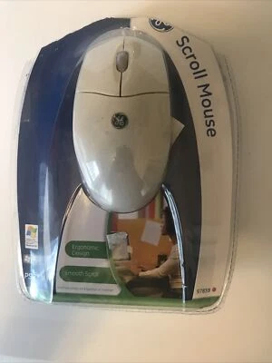 New GE Scroll PS2 Mouse ~ 97859 ~ FACTORY SEALED - Image 1 of 4